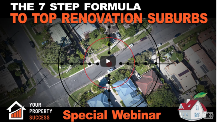 The 7 Step Formula to Top Renovation Suburbs